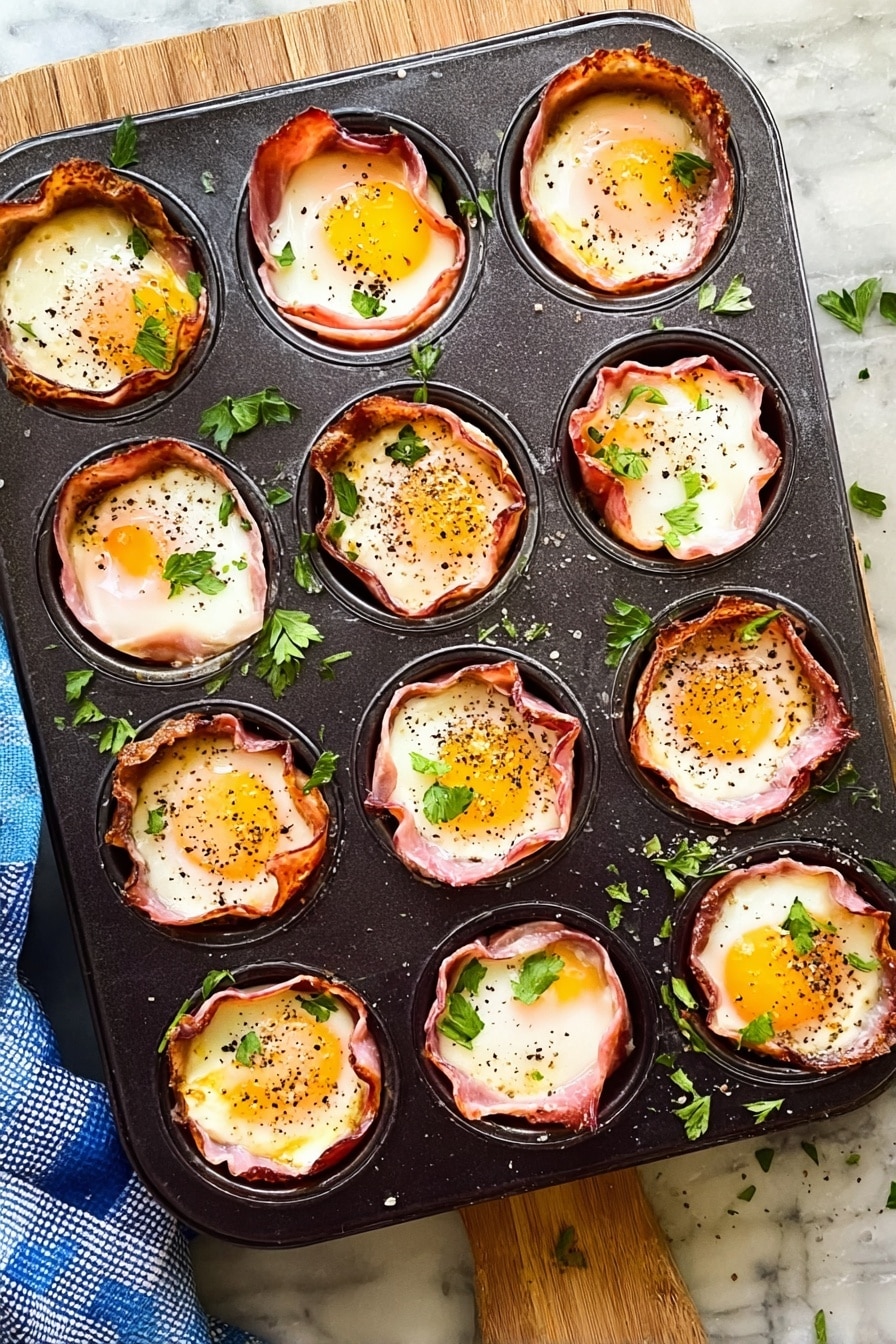 Ham and Egg Cups Recipe
