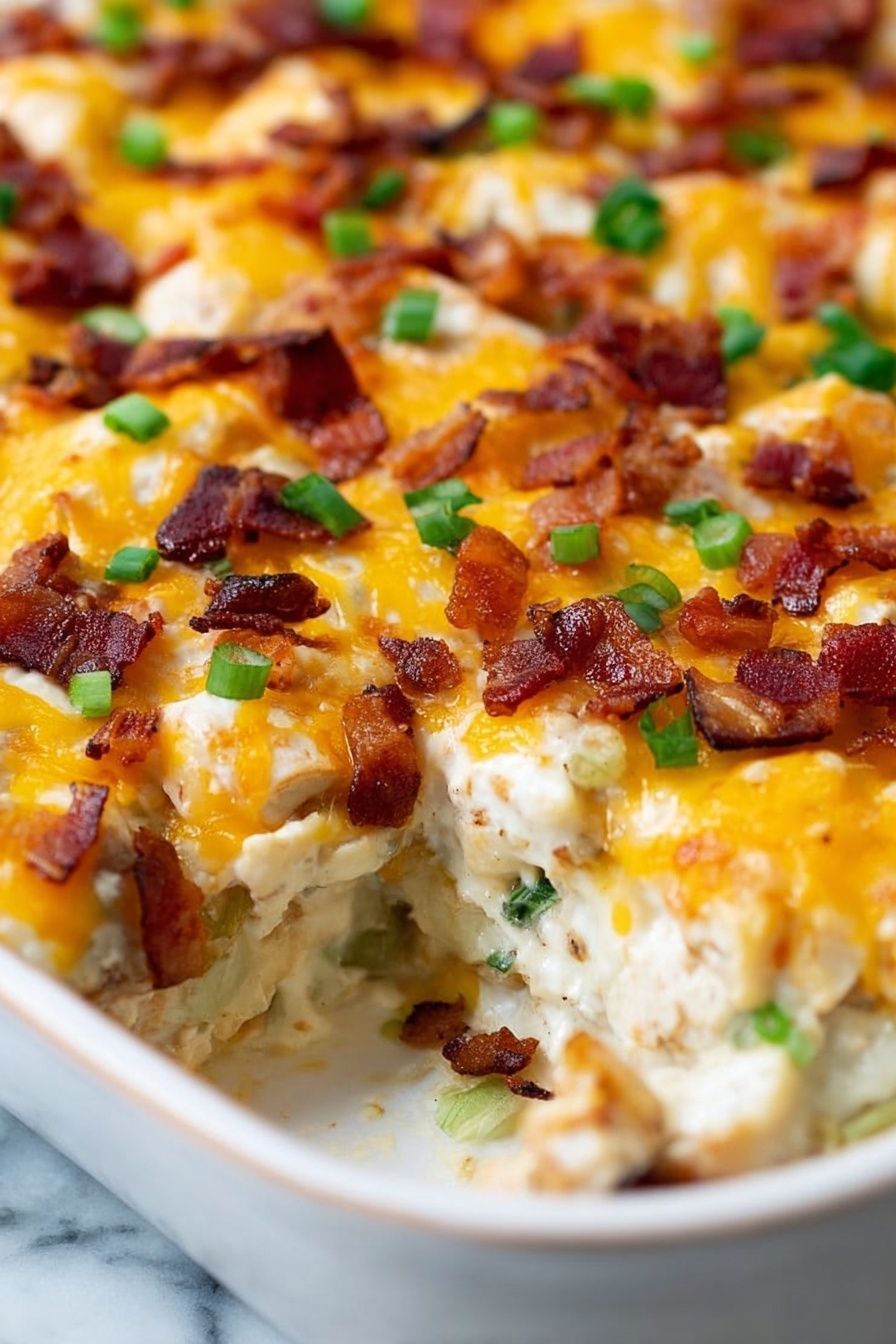 Loaded Chicken Potato Casserole Recipe