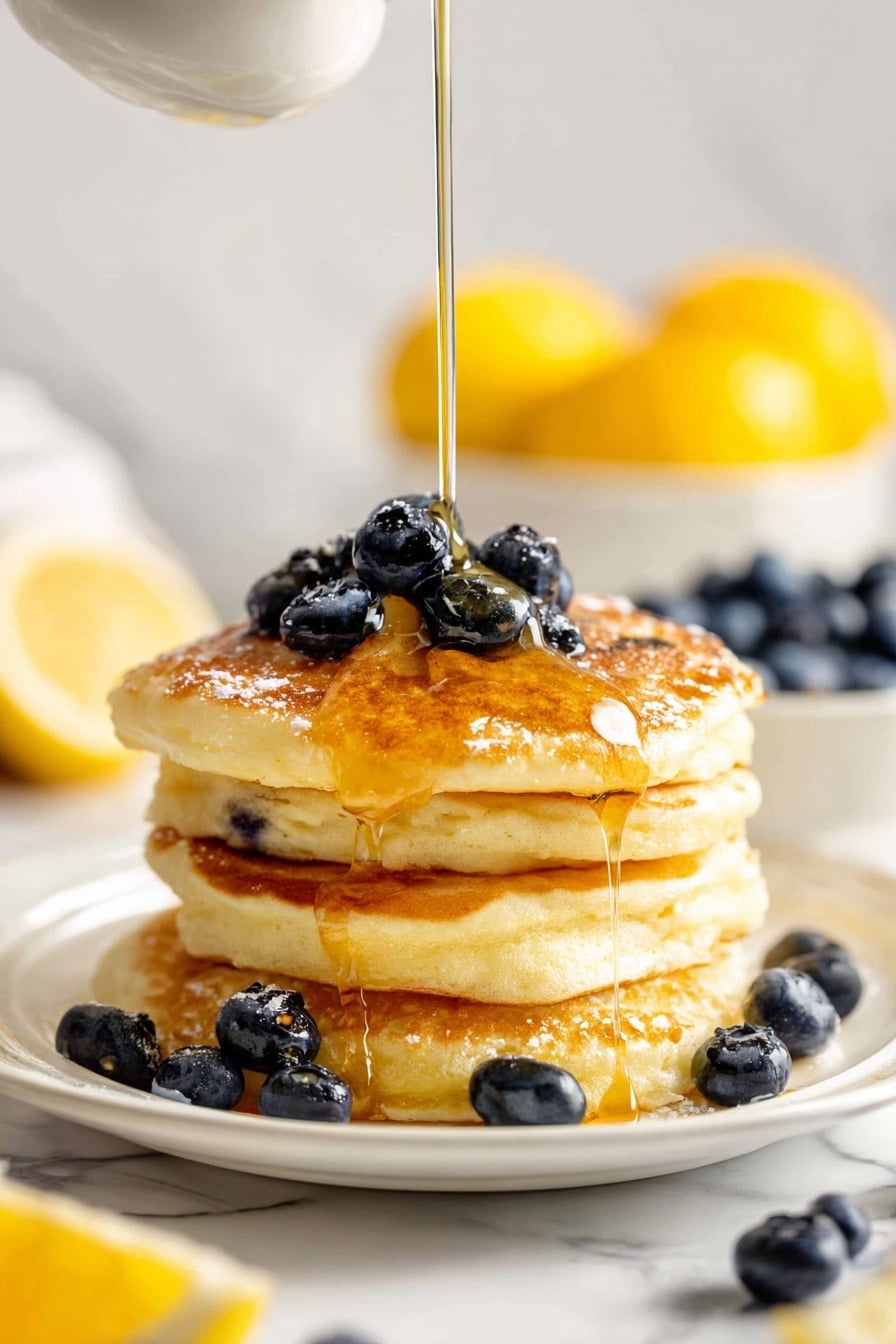 Lemon Ricotta Pancakes Recipe