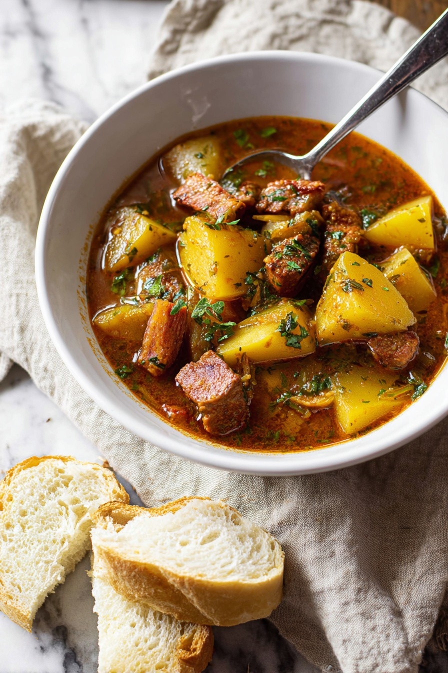 Spicy Chorizo and Potato Soup Recipe