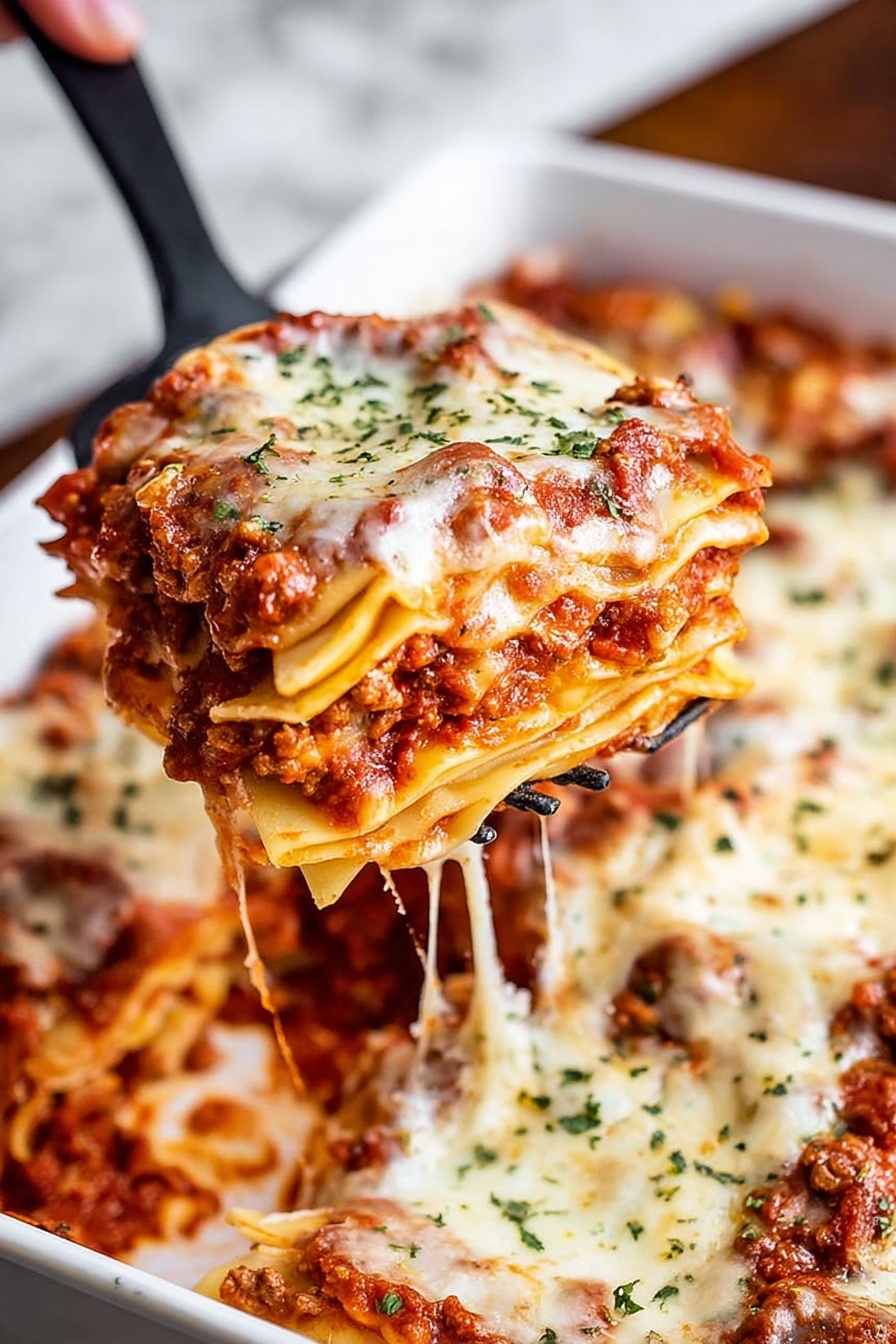Homemade Italian Sausage Lasagna Recipe