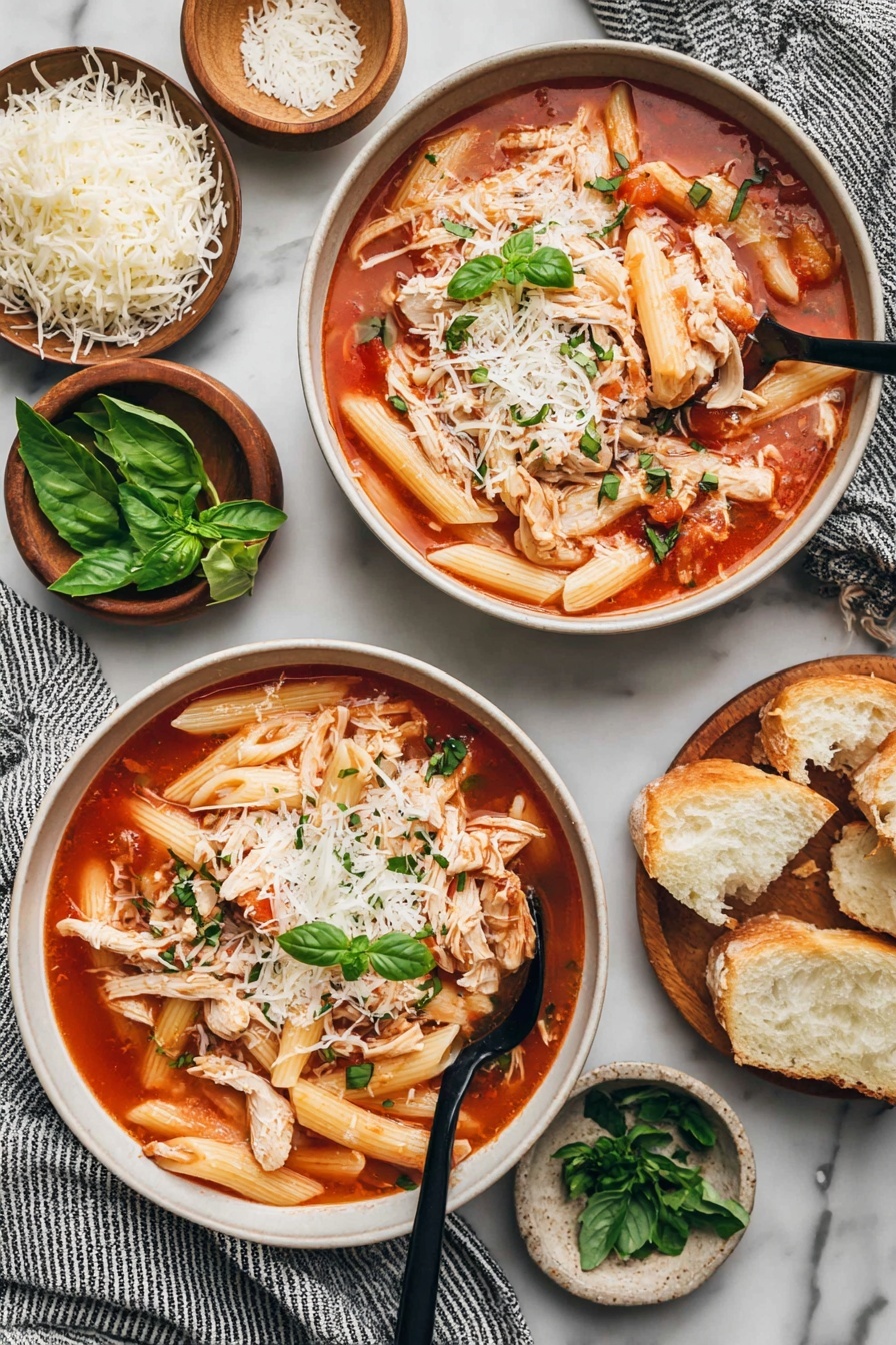 Chicken Parmesan Soup Recipe