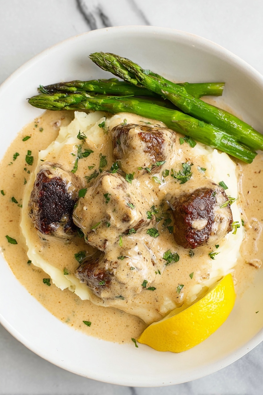 Garlic Butter Steak Bites with Parmesan Sauce Recipe