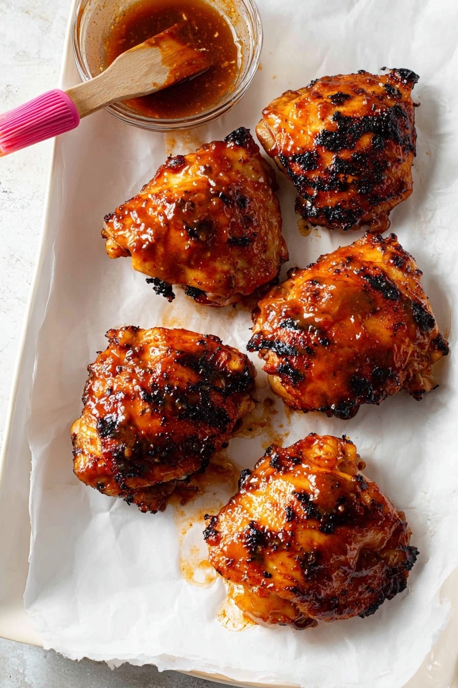 Air Fryer BBQ Chicken Thighs Recipe