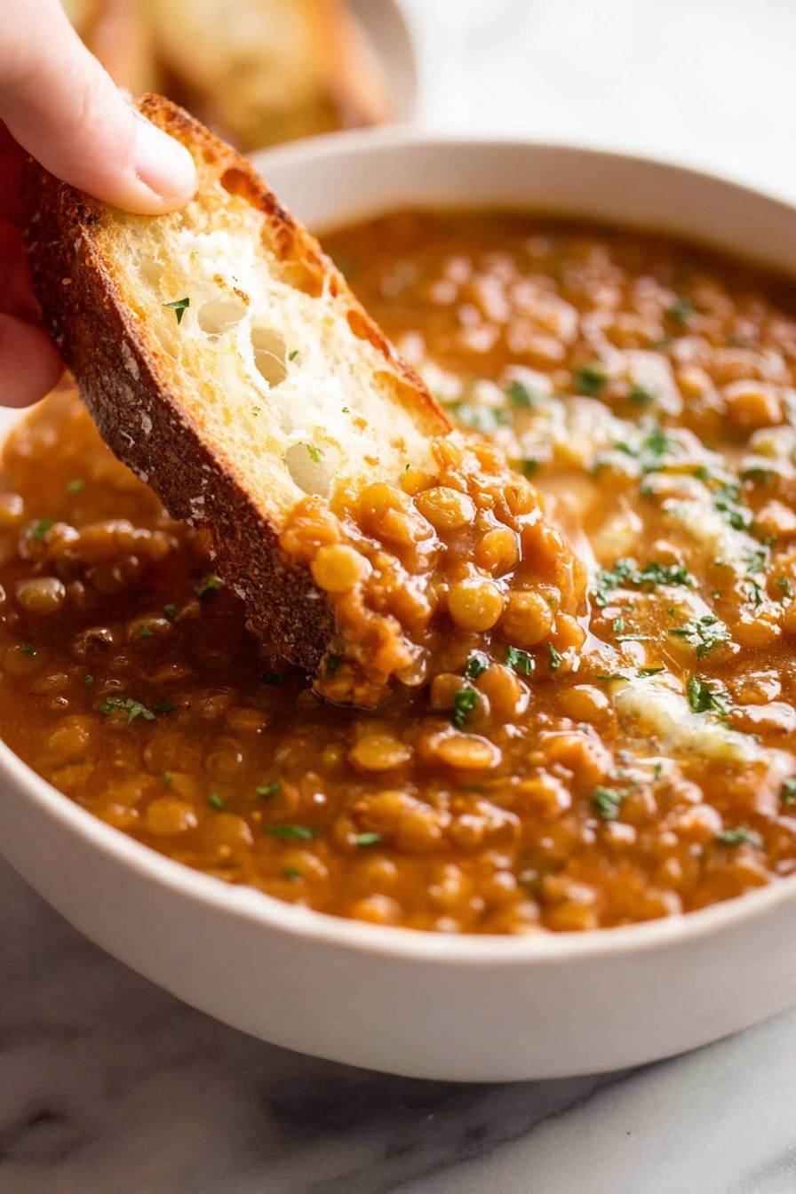 Hearty Lentil Soup with Lemon Recipe