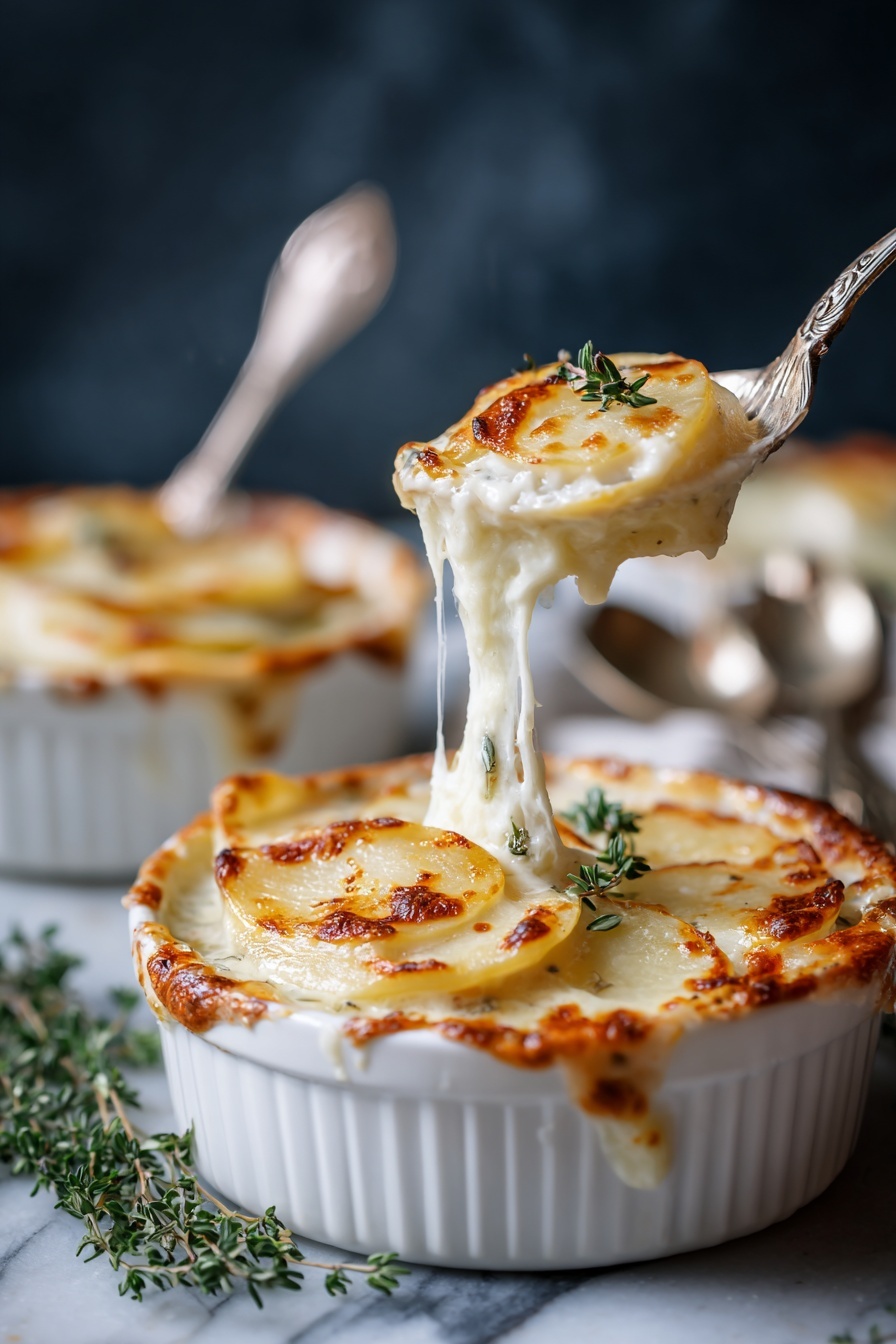 French Onion Soup with Caramelized Onions Recipe 8 French Onion Soup with Caramelized Onions Recipe - Serving