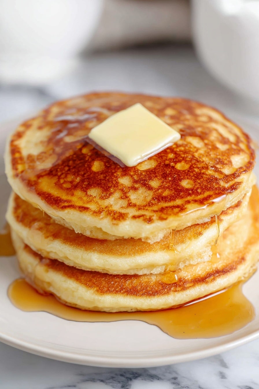 Oatmeal Pancakes with Buttermilk Recipe