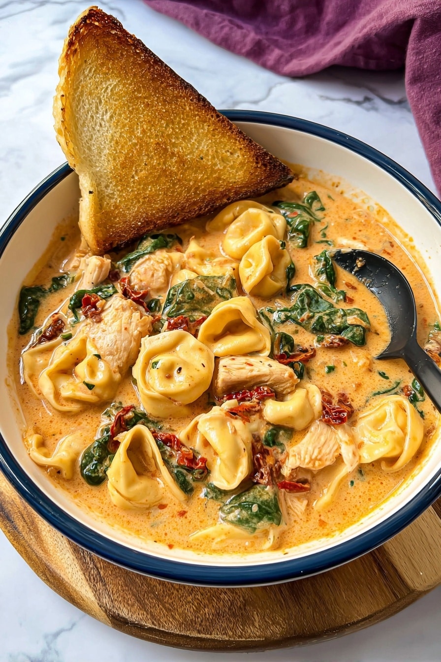 Creamy Tuscan Chicken Soup Recipe