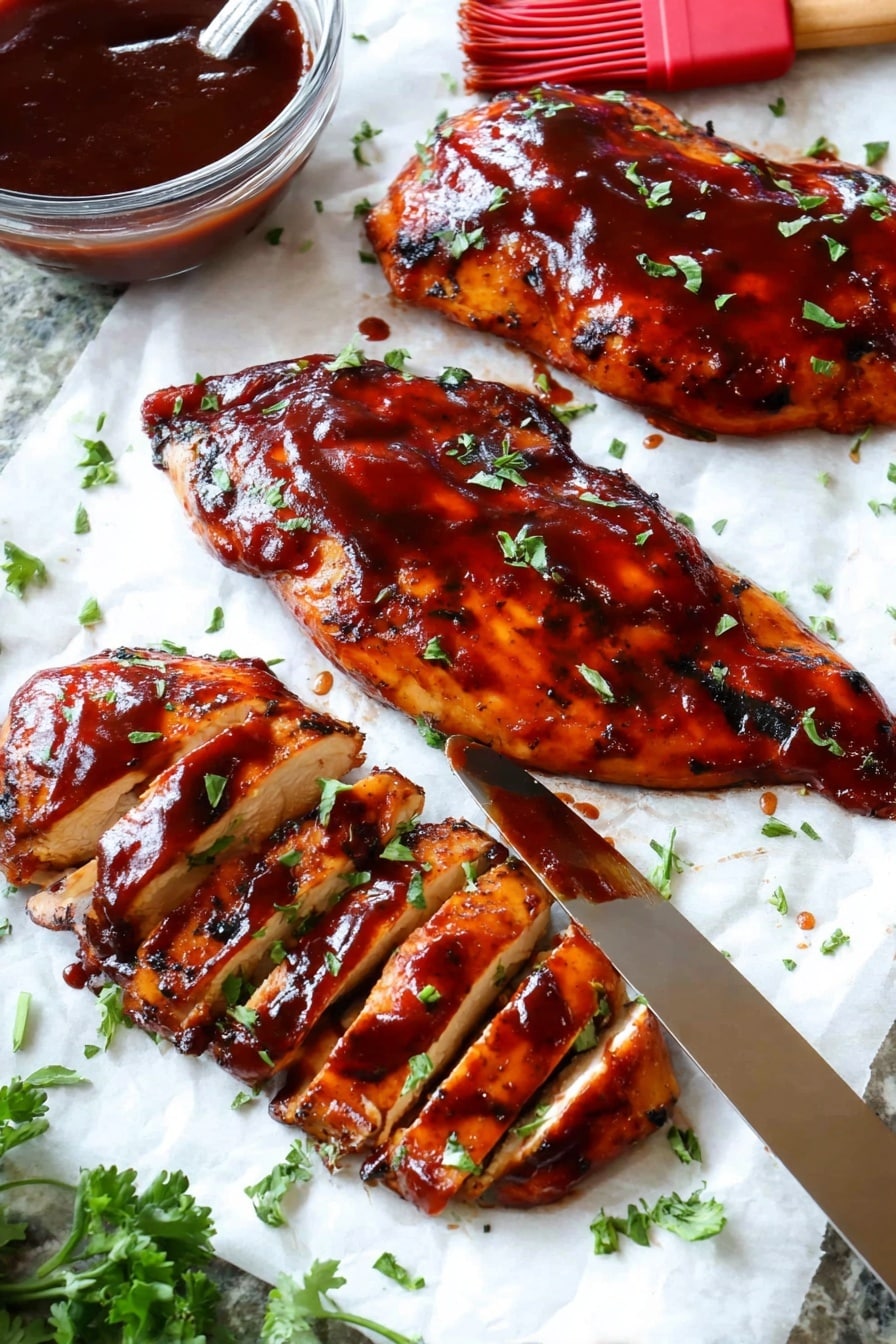 Oven BBQ Chicken Breast Recipe