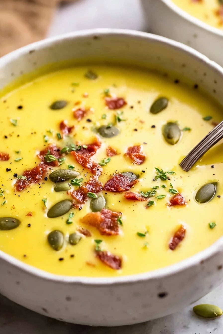 Cheddar Apple Soup Recipe