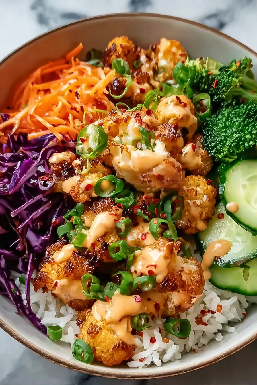 Bang Bang Chicken Bowl with Spicy Mayo Recipe