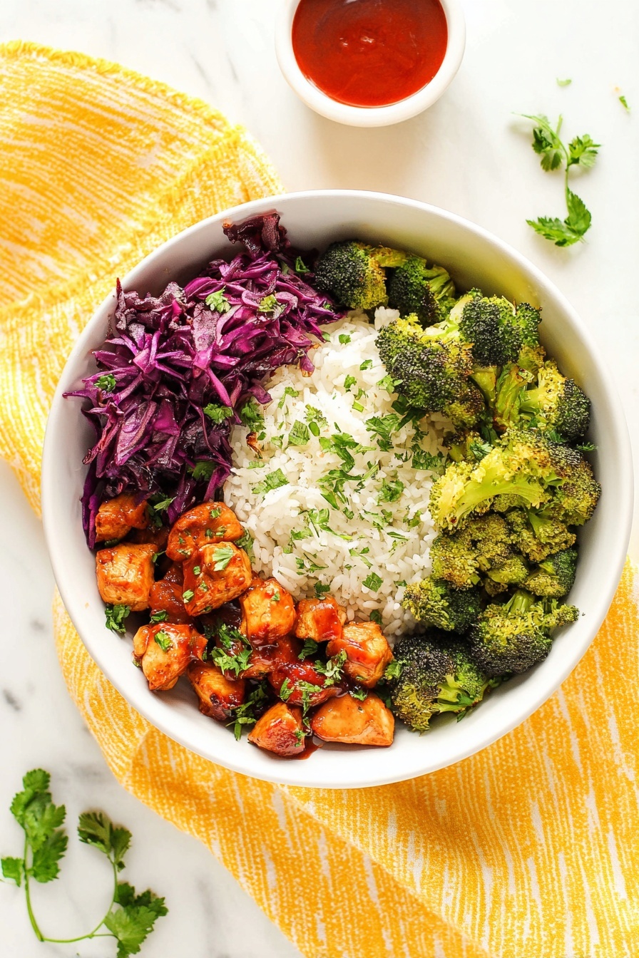 Hot Honey Chicken Bowl Recipe