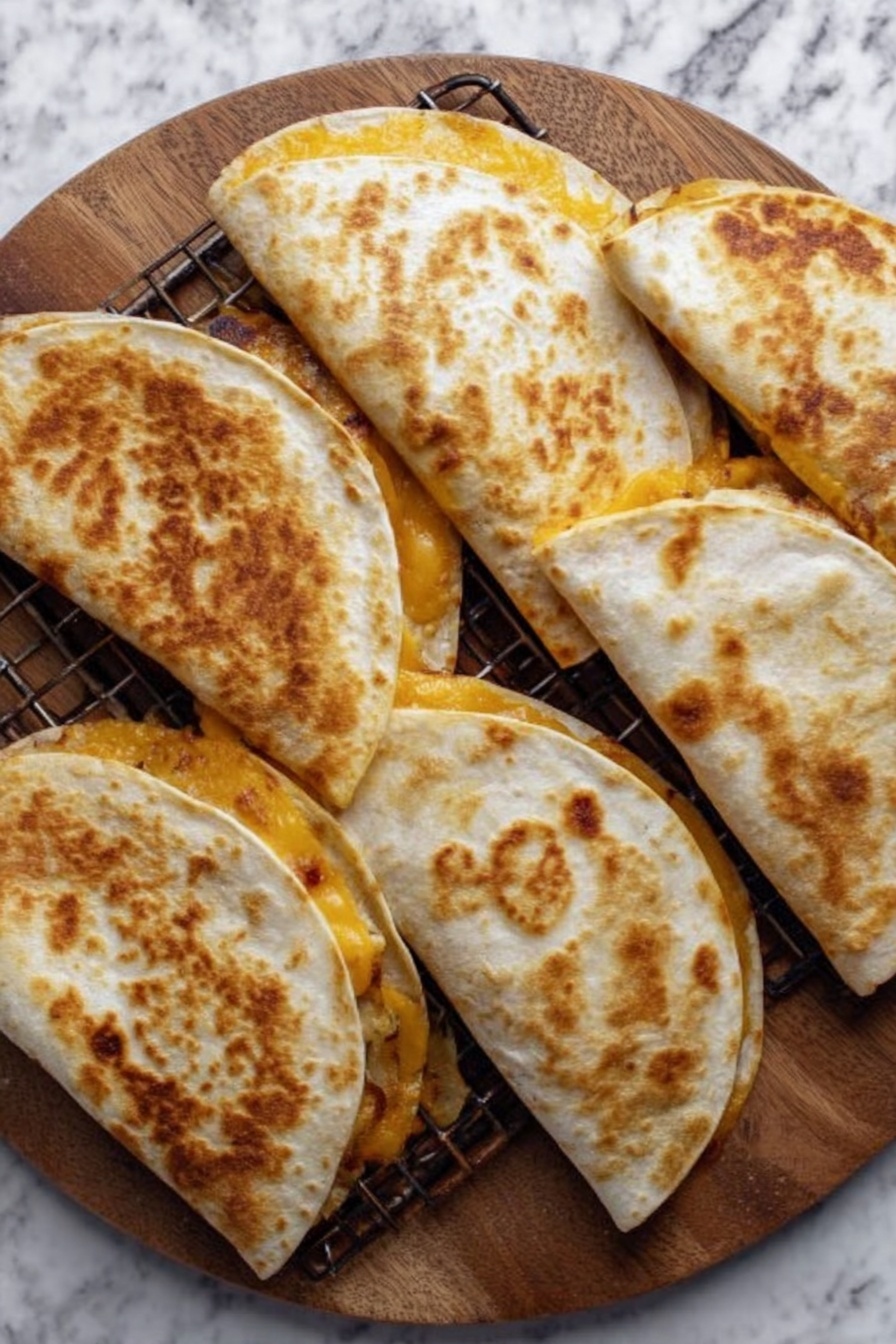 Bacon Ranch Chicken Quesadillas Recipe