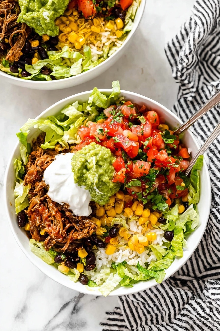 Instant Pot Carnitas Burrito Bowls Recipe