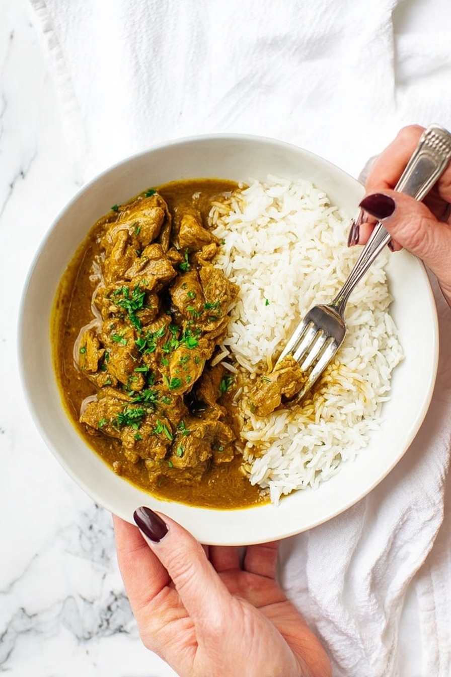 Easy Slow Cooker Chicken Curry Recipe