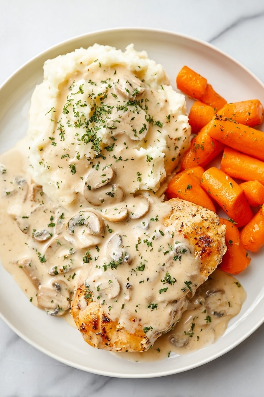 Cream Cheese Chicken Skillet Recipe