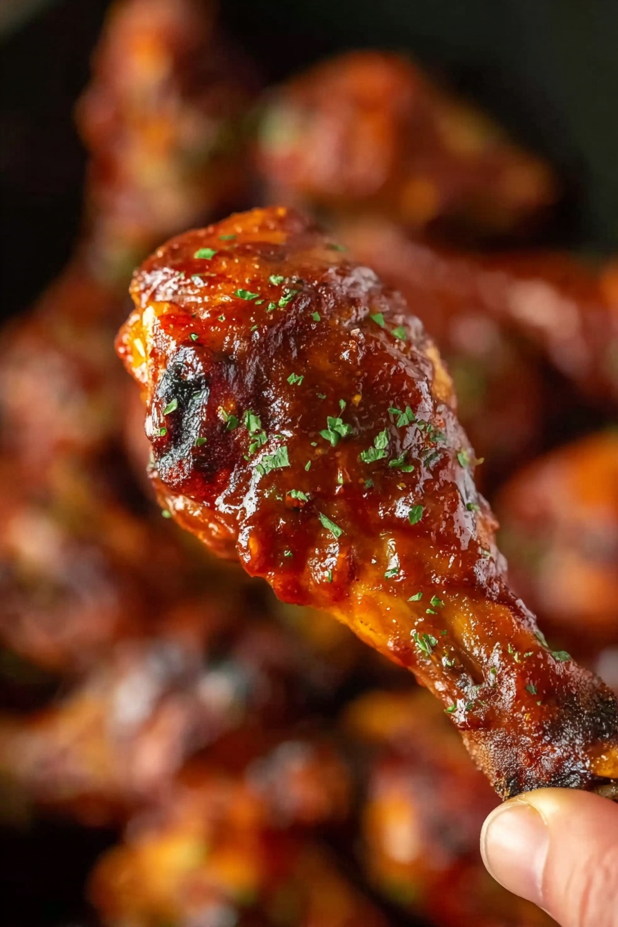 Slow Cooker BBQ Chicken Drumsticks Recipe