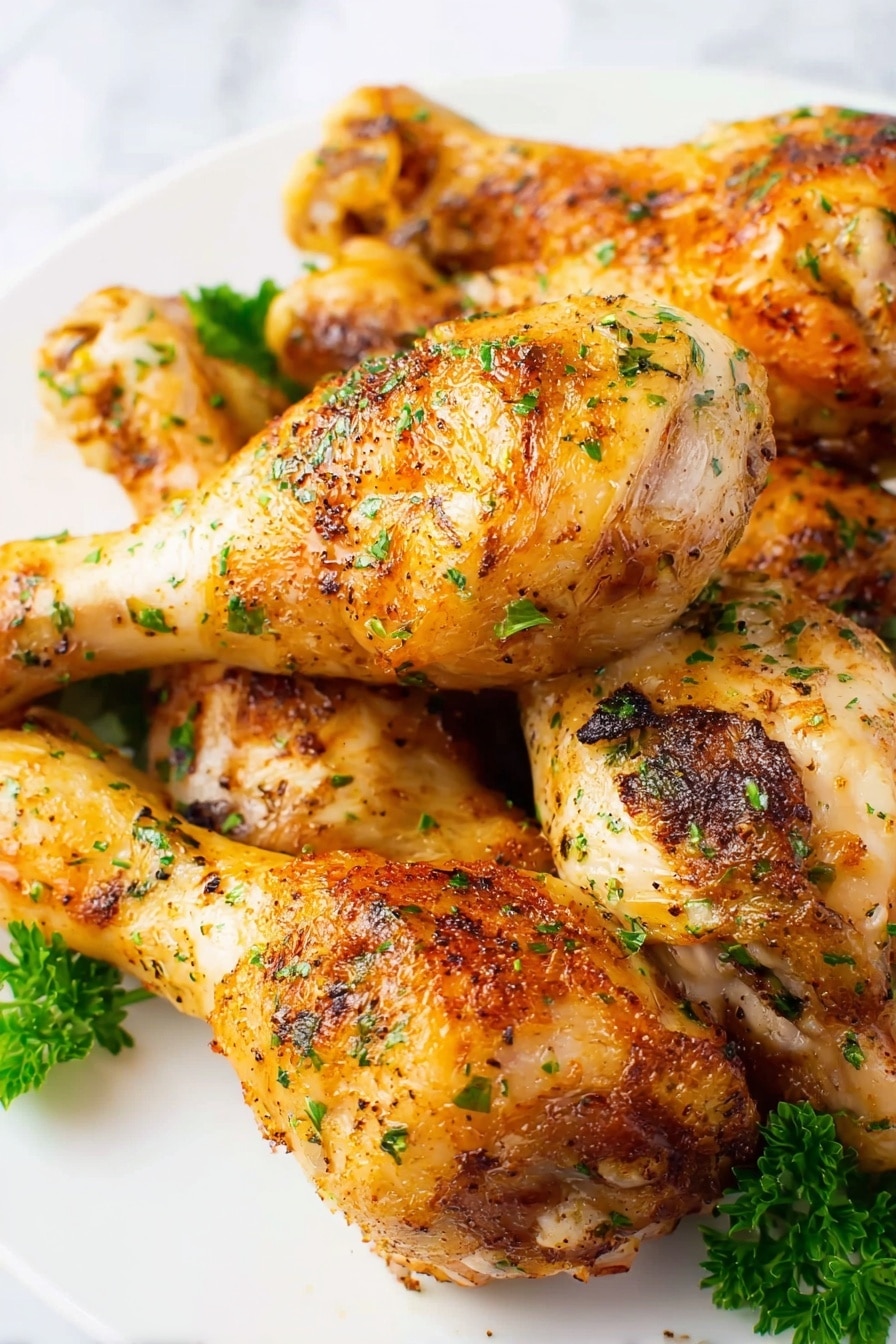 Crispy Oven-Baked Chicken Legs Recipe