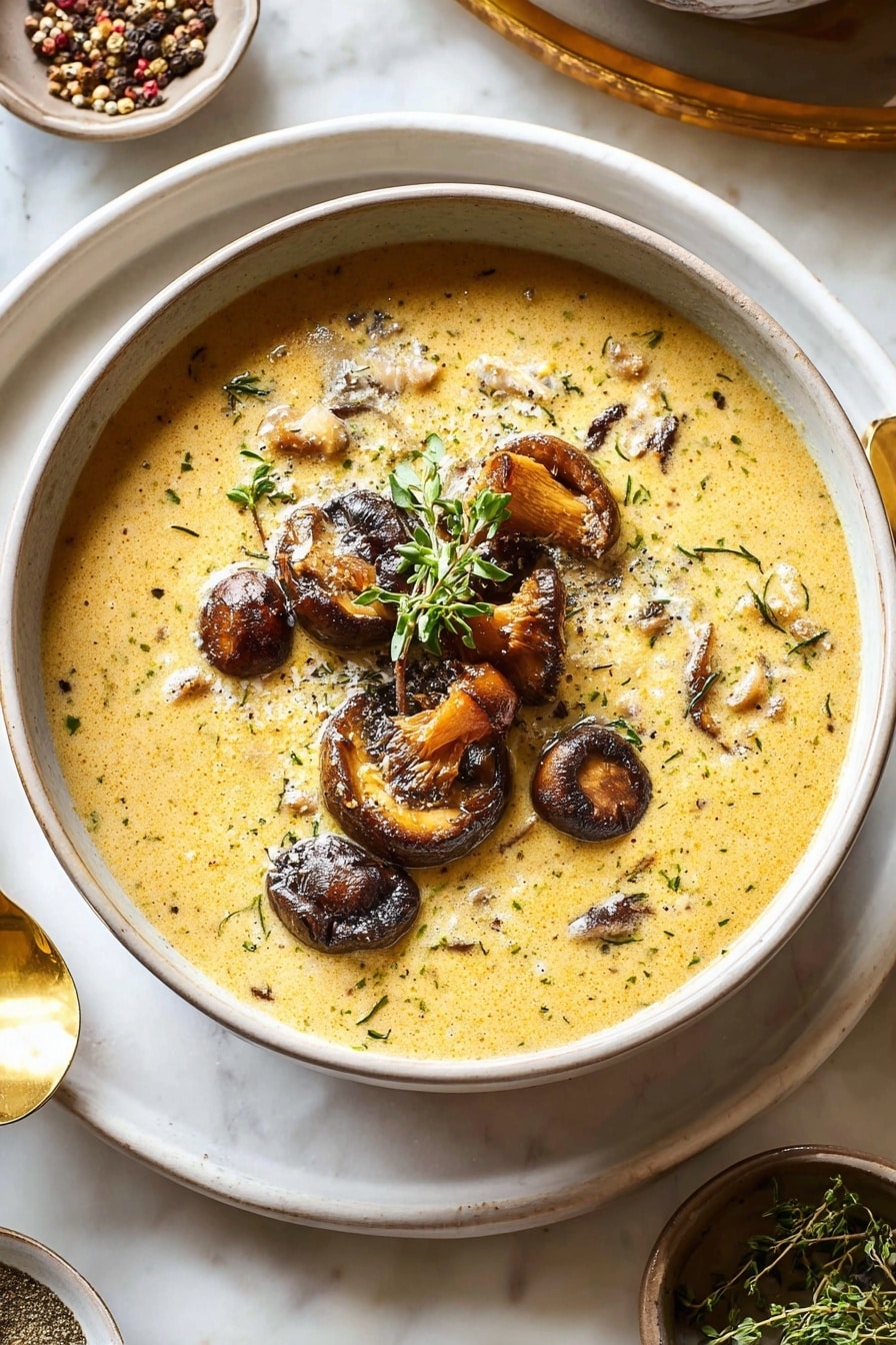 Wild Rice and Mushroom Soup Recipe