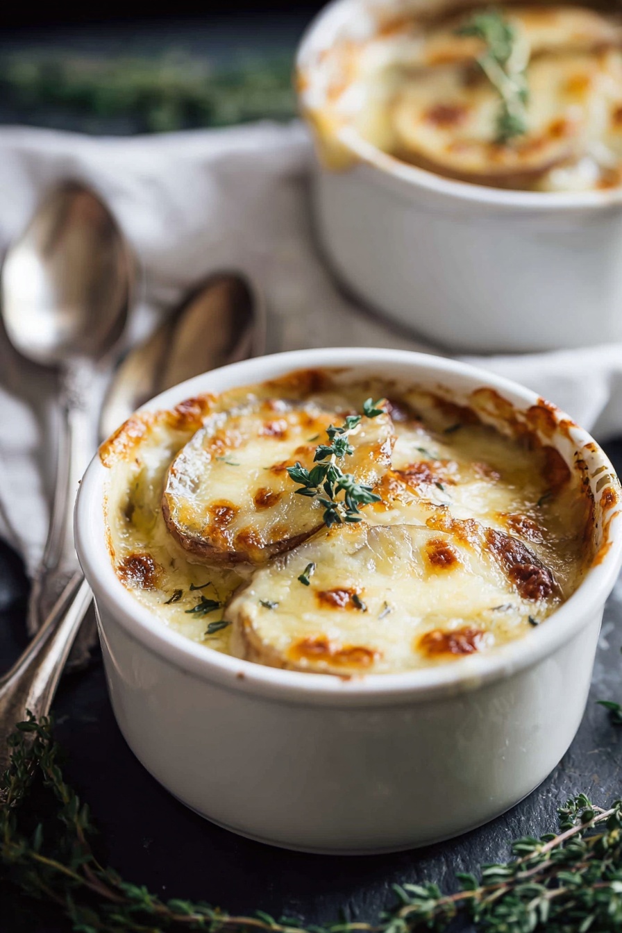 French Onion Soup with Caramelized Onions Recipe