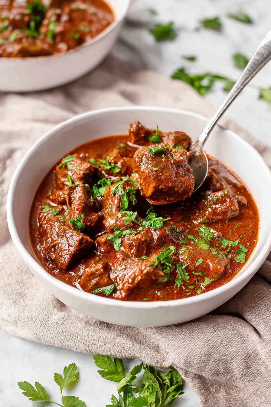 Classic Beef Carne Guisada Recipe 8 Classic Beef Carne Guisada Recipe - Serving