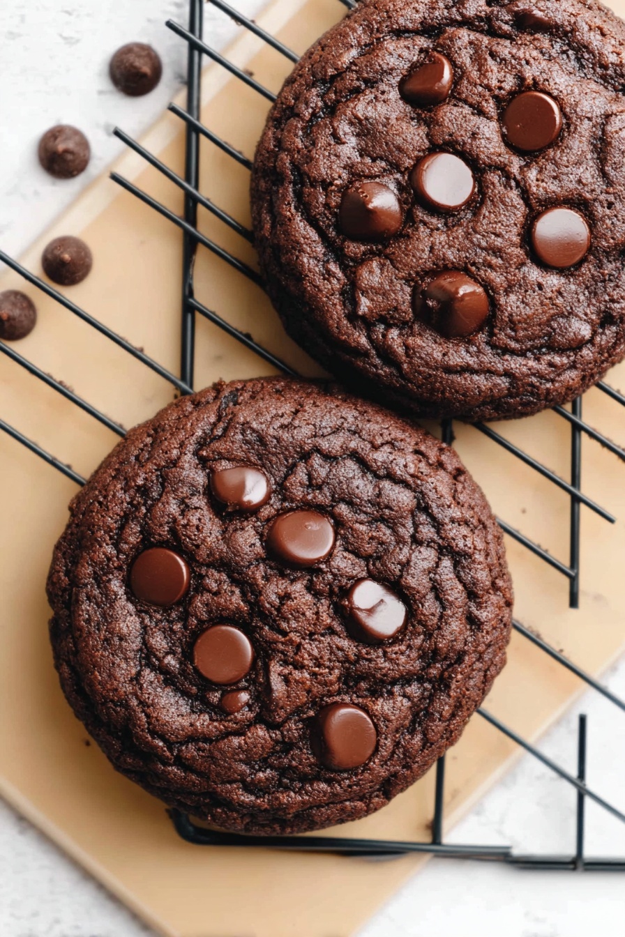 Chocolate Chip Cookies with Cocoa Recipe
