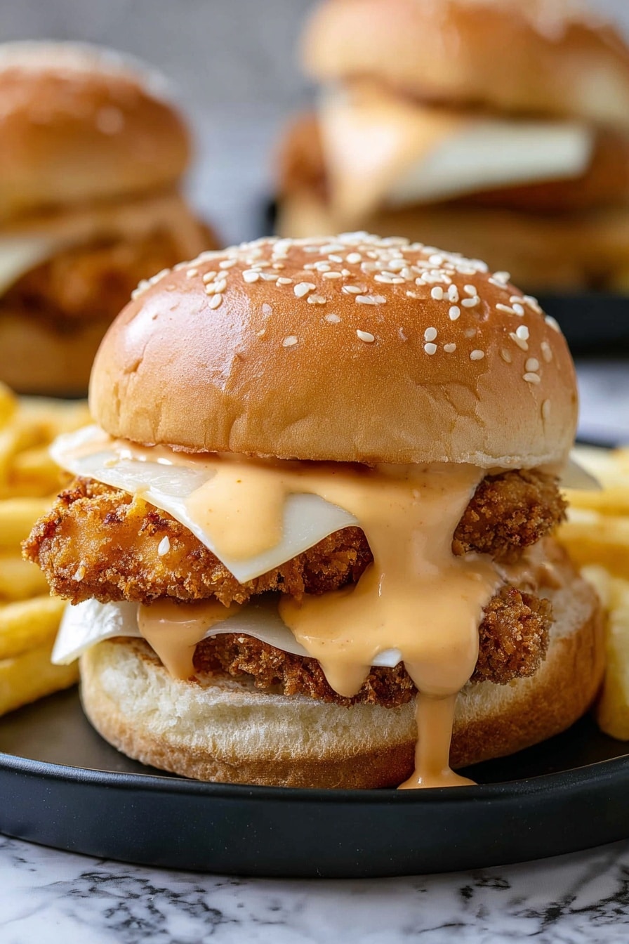 Bang Bang Chicken Sliders Recipe