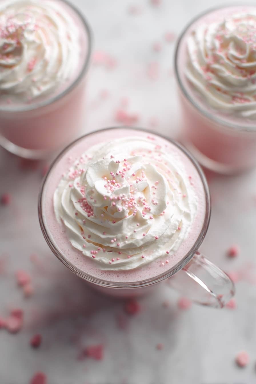 Pink Hot Chocolate Recipe 8 Pink Hot Chocolate Recipe - Serving