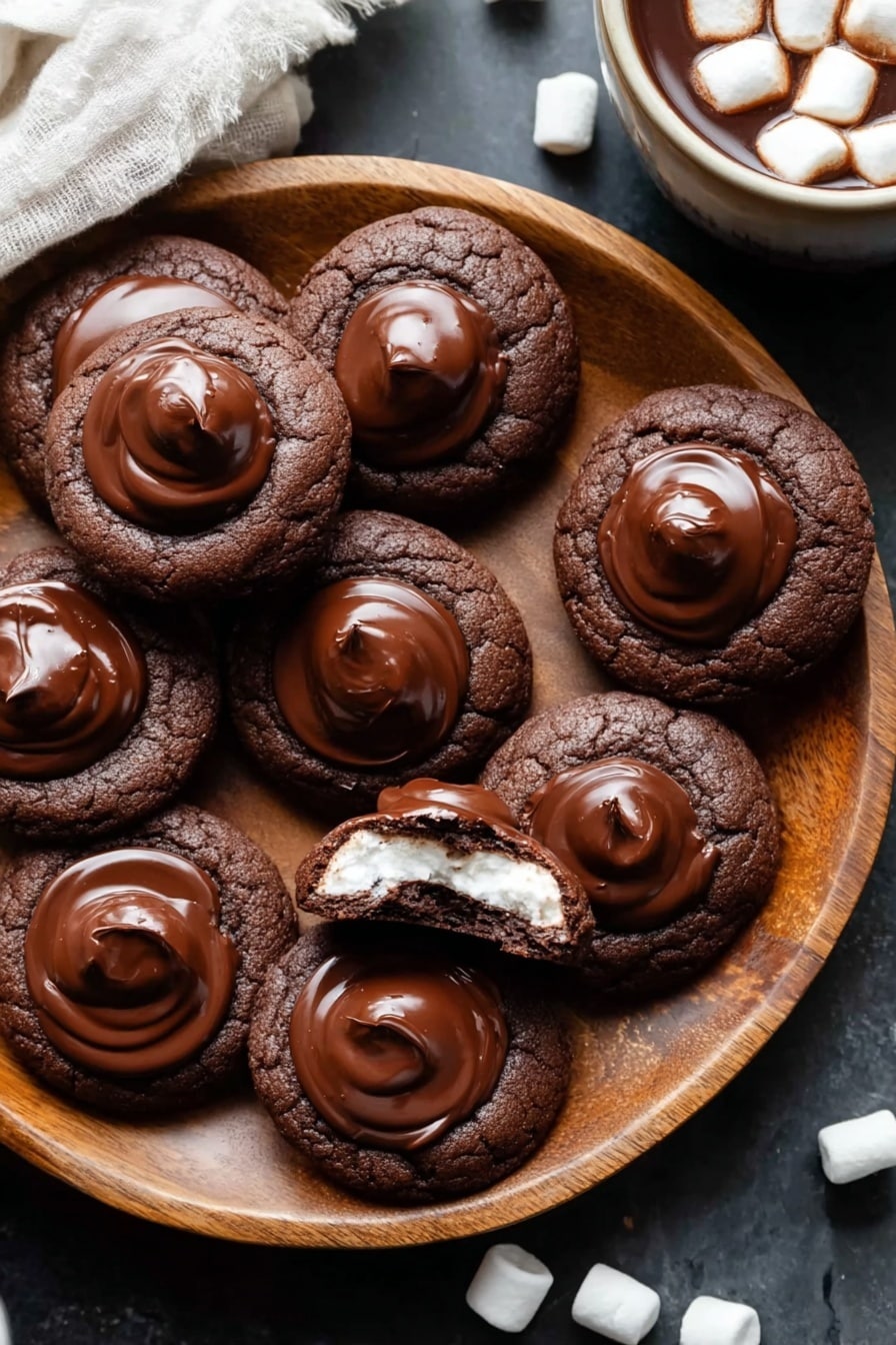 Marshmallow Hot Cocoa Cookies Recipe
