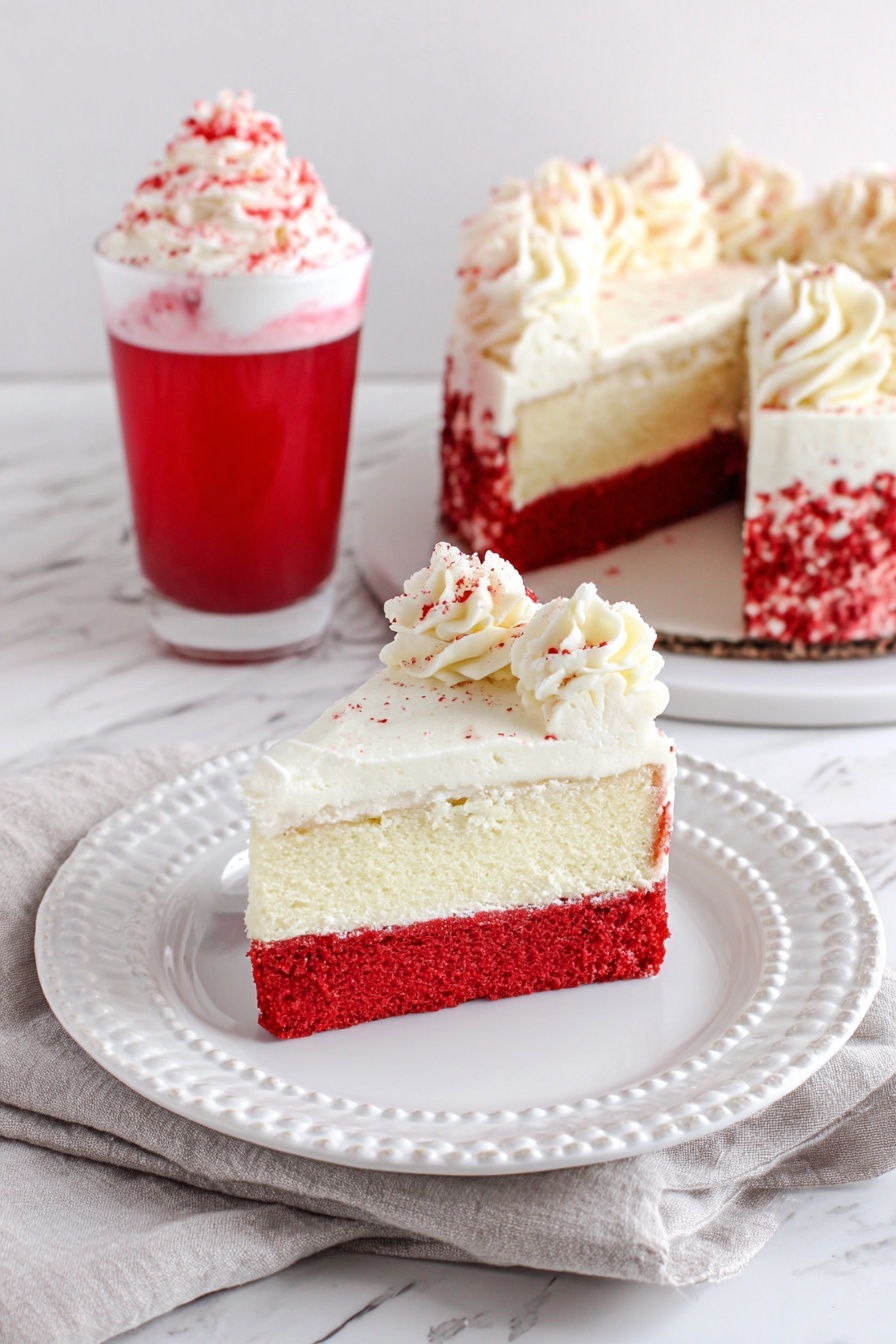 Red Velvet Cheesecake Dessert Recipe