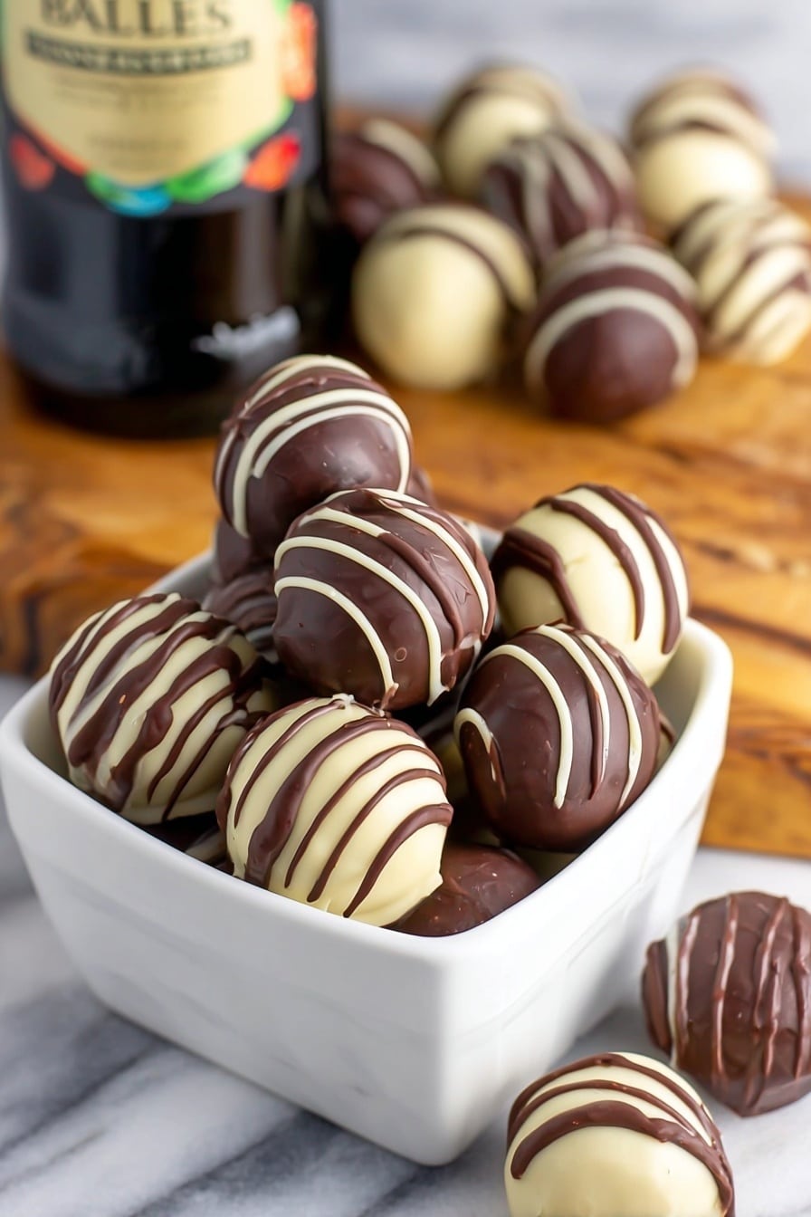 Bailey’s Irish Cream Truffles Recipe
