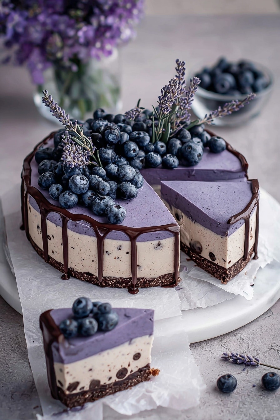 Maqui Berry Chocolate Cheesecake Recipe