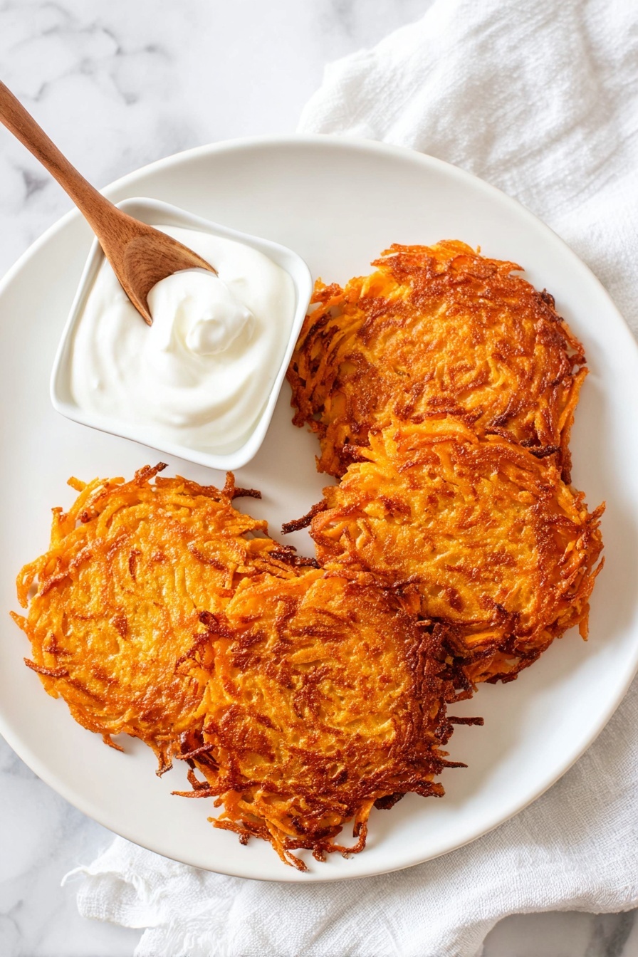Crispy Sweet Potato Hash Browns Recipe