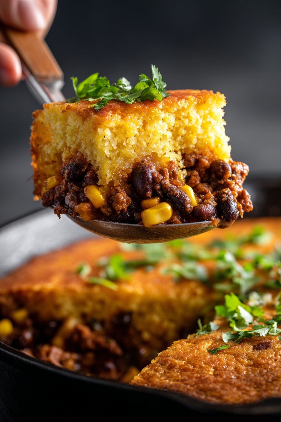 Texas Tamale Pie Recipe 8 Texas Tamale Pie Recipe - Serving