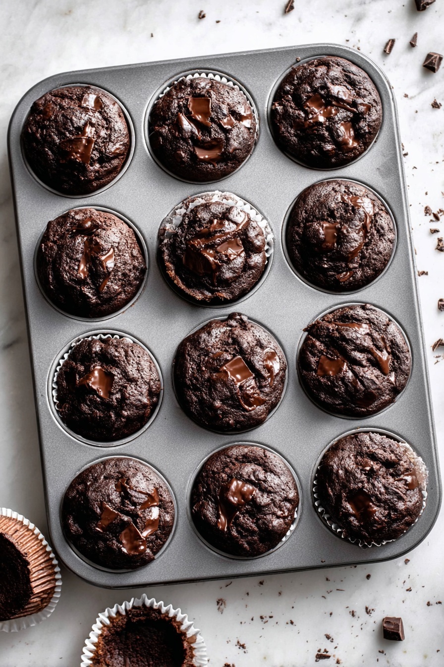 Double Chocolate Chip Muffins Recipe