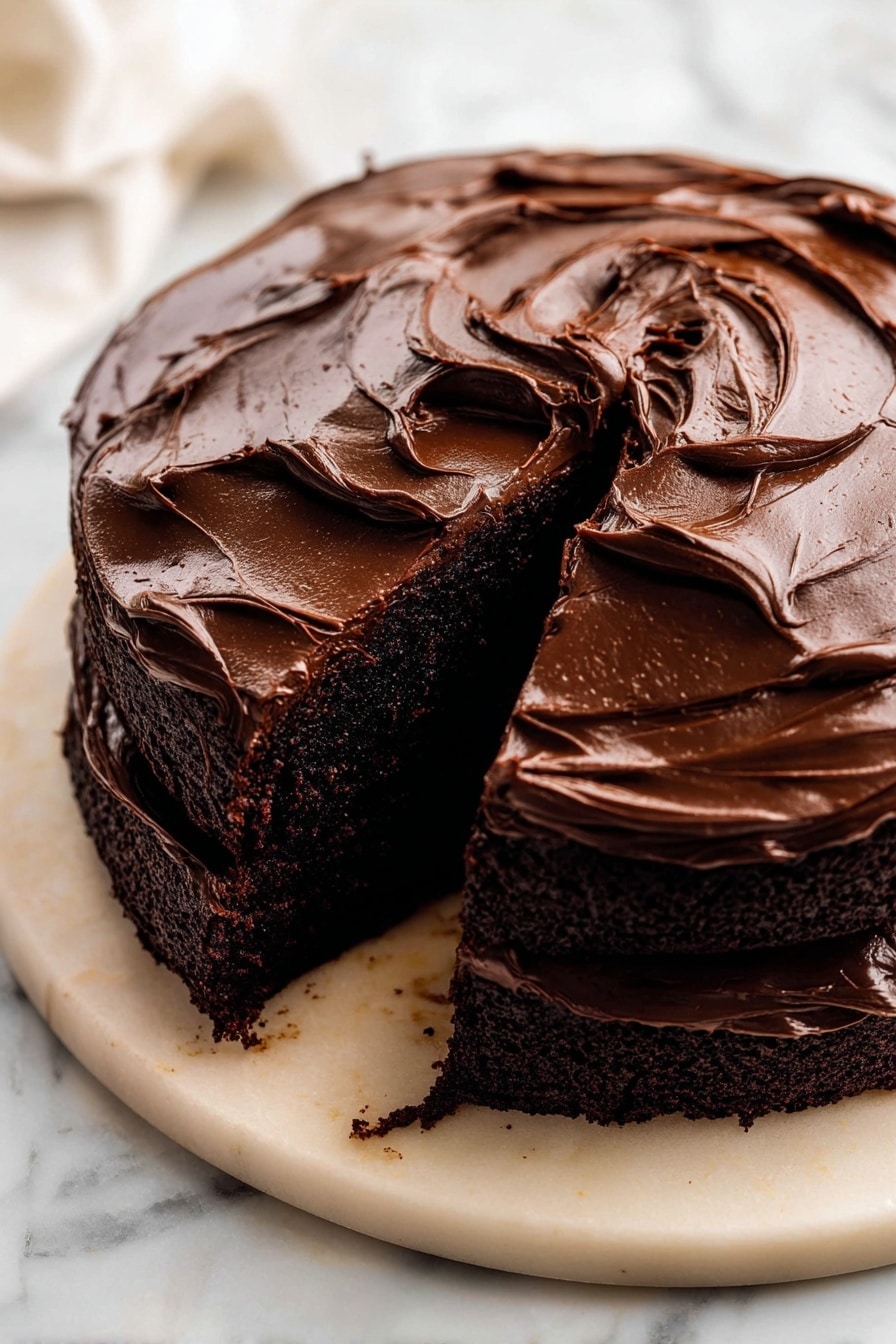 Decadent Chocolate Fudge Cake Recipe