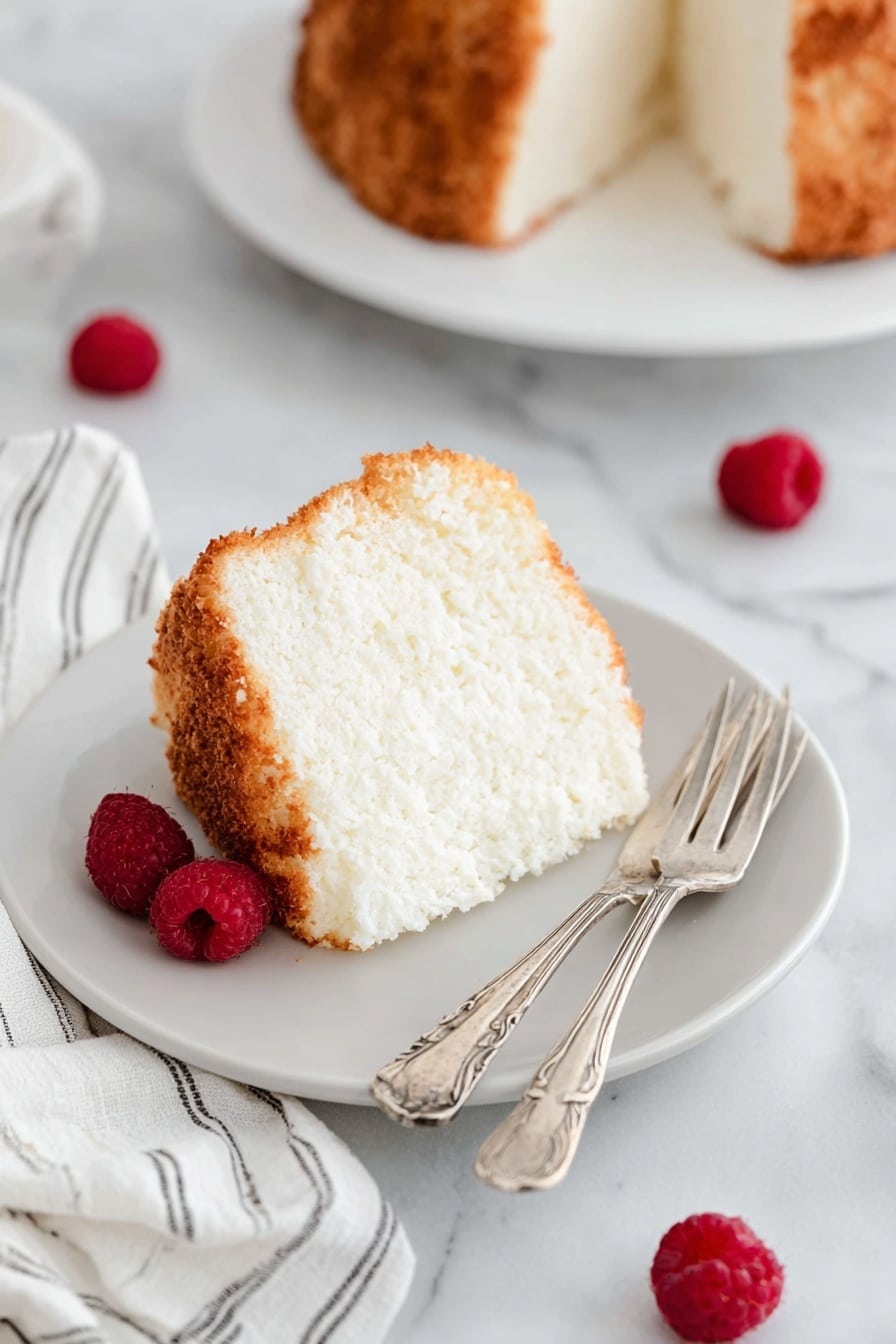 Fluffy Angel Food Cake Recipe