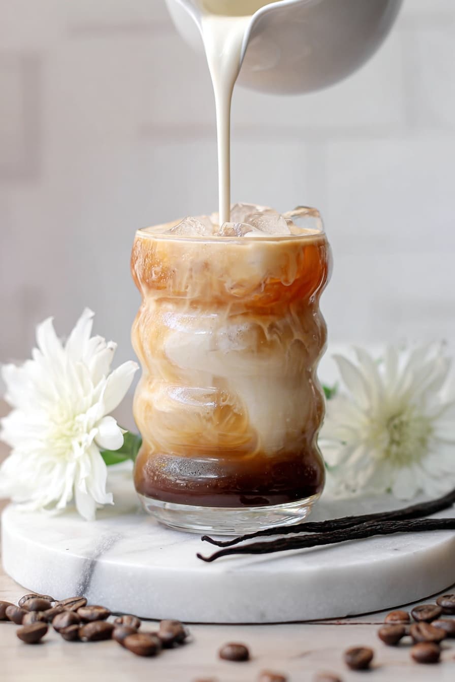Homemade Vanilla Iced Coffee Recipe