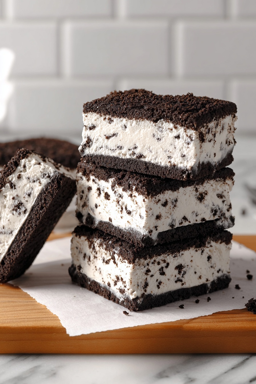 Oreo Ice Cream Sandwiches Recipe