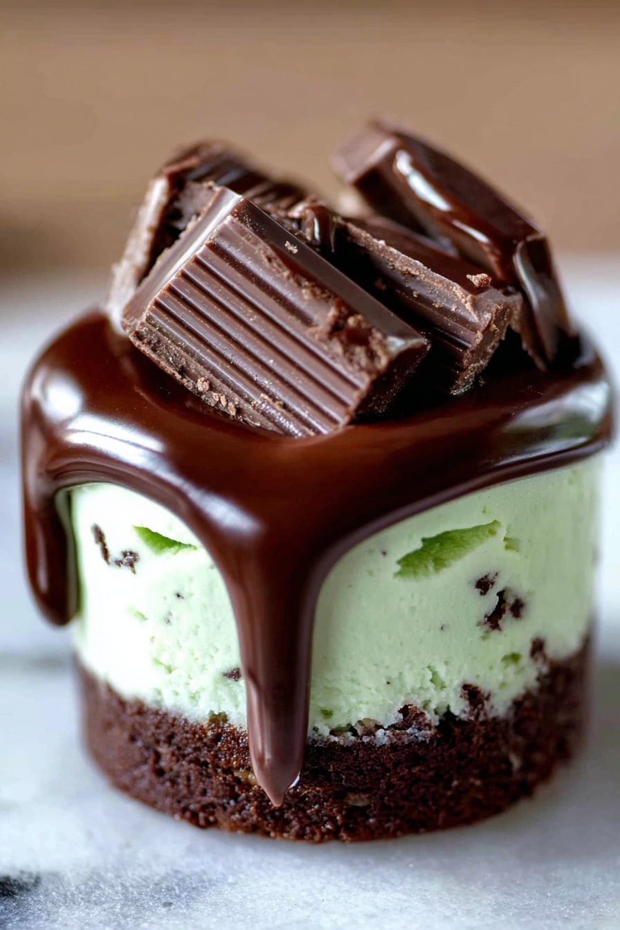 Andes Mint Mini Cheesecake Bites Recipe